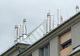 Budowa kominów zewnętrznych